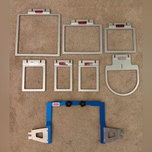 Durkee Industrial Embroidery Machine Hoops Set